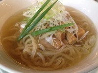「イリコ 塩 700円」@手打ち麺 やす田の写真