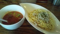 「トマトカルボつけ麺」@あかなす家 道玄坂の写真