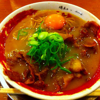 「徳島ラーメン肉入 並」@ラーメン東大 京都店の写真