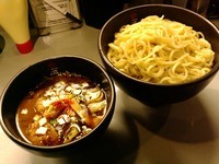 「BLACKつけ麺 1辛」@極辛BLACKつけ麺 七代目けいすけの写真