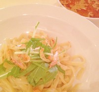 「焙煎胡麻坦々つけ麺（海老）850円」@ガハハ食堂の写真