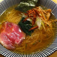 「塩そば　750円」@饗 くろ㐂の写真