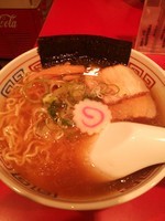 「ミニ気仙沼ラーメン　５５０円」@かもめ食堂の写真