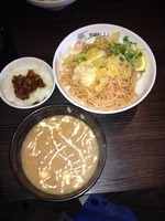 「春キャベツの明太つけ麺」@中華蕎麦 瑞山（ZUIZAN）の写真