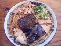 「中華そば／濃い口・油ぽく・身入り／細切チャーシュー」@ケンチャンラーメン 山形の写真