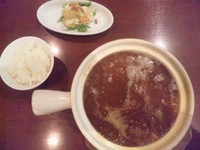 「頂上麺セット(フル)2200円」@頂上麺 筑紫樓ふかひれ麺専門店 八重洲店の写真