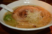 「塩ラーメン　600円」@手打ちラーメン創房 舌笑家の写真