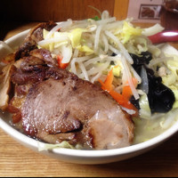 「焼豚  野菜タン麺   1000円」@丹行味素 菊名店の写真