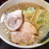 「醤油ラーメン+餃子+ライス」@宗家一条流 八代目直系 がんこラーメン 町屋店の写真