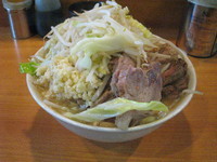 「小ラーメン（ニンニク）￥700」@ラーメン二郎 八王子野猿街道店2の写真