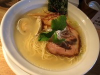 「蛤だしらーめん ７４０円 　※限定」@らーめん専門 うしおととりの写真