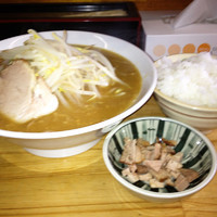 「味噌らーめん¥750＋半ライス¥100」@ごきげんやの写真