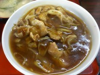 「カレー丼\600」@そば処 日よしやの写真