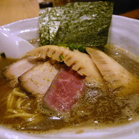 「煮干醤油SOBA 780円」@銀座 篝の写真