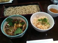「鴨汁蕎麦ランチ【1000円】」@川せみの写真