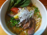 「【期間限定麺】春光（しゅんこう） ￥1050」@○麺堂の写真