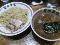 「濃厚つけ麺（並）」@松戸中華そば 富田食堂の写真