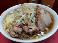 「らーめん小(７００円)」@ラーメン二郎 上野毛店の写真