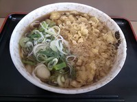 「たぬきそば」@そば処 武田 春日店の写真