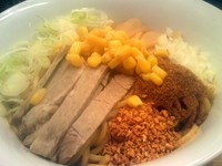 「ピリ辛みそ油そば(大)　850円」@新橋 大勝軒の写真