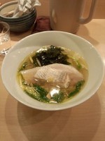 「鯛出汁わかめそば」@饗 くろ㐂の写真