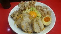 「汁なし並小豚ニンニク850円」@びんびん豚の写真