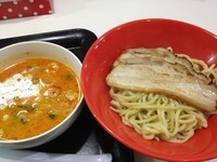 「つけ麺ダブルダレ：750円」@らーめん工房 赤まる 那覇店の写真