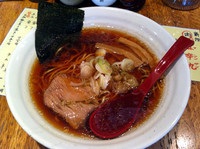 「中華そば」@西新宿 つけそば 黒門の写真