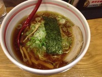 「中華ソバ（醤油：650円）」@麺酒場 傑さく 八丁堀店の写真