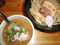 「海老×蟹味（中盛）　「900円」」@めん屋 写楽 東大宮店の写真