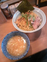 「つけそば７３０円」@鶏そばつけそば そるとの写真