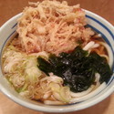 かき揚げ天ぷらうどん(４００円)