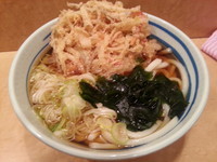 「かき揚げ天ぷらうどん(400円)」@しぶそば 蒲田店の写真