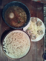 「味もり(あつもり)＋復刻版シュウマイ＋大勝軒のアンニン豆腐」@お茶の水、大勝軒の写真