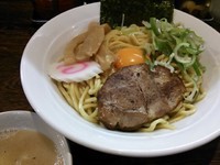 「【3月の限定】油そばポルチーニ油ver（中240g）700円」@伝家 志木店の写真