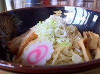 「豚骨油そば」@天下一油そば 立川店の写真