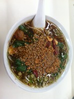 「台南ラーメン」@瀛客山の写真