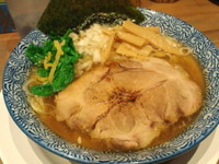 「菜の花にぼそば」@麺屋 狢〜むじな〜の写真