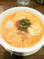 「坦担麺750半熟玉子100替え玉100」@創作麺工房 鳴龍の写真