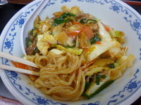 「スタミナ冷やし（720円）」@石田屋の写真