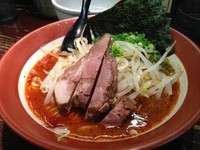 「赤辣麺」@豚骨醤油らーめん 誠屋 八幡山本店の写真