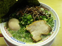 「バサラ豚骨らーめん+ねぎ」@九州大牟田ラーメン 柳屋 三ツ境店の写真