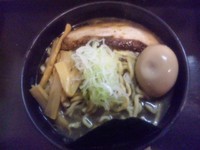 「味玉男煮干しラーメン」@拉麺二段の写真