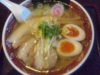 「丸文ラーメン(細麺)７００円」@麺屋○文の写真