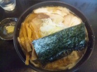 「12月限定こってり肉ソバ」@拉麺二段の写真