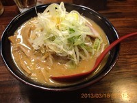 「味噌（ヤサイ大）790円」@麺処 花田 池袋店の写真