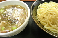 「塩つけ　冷　小盛　ワンタン」@喜奴屋の写真