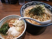 「納豆おろしつけ麺 大盛　780円」@ラーメンアキラの写真