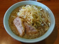 「ラーメン（600円）ニンニクカラメ」@ラーメン二郎 亀戸店の写真