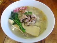 「【限定麺】春の塩らぁ麺他」@飯田商店 湯河原本店の写真